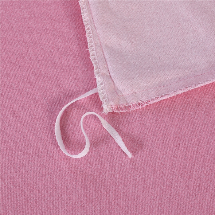 91家纺网 家纺一手货源 找家纺 浩情国际婚庆供货中心 2026新款秋冬60S高端全棉刺绣磨毛系列 花开满庭-樱花粉