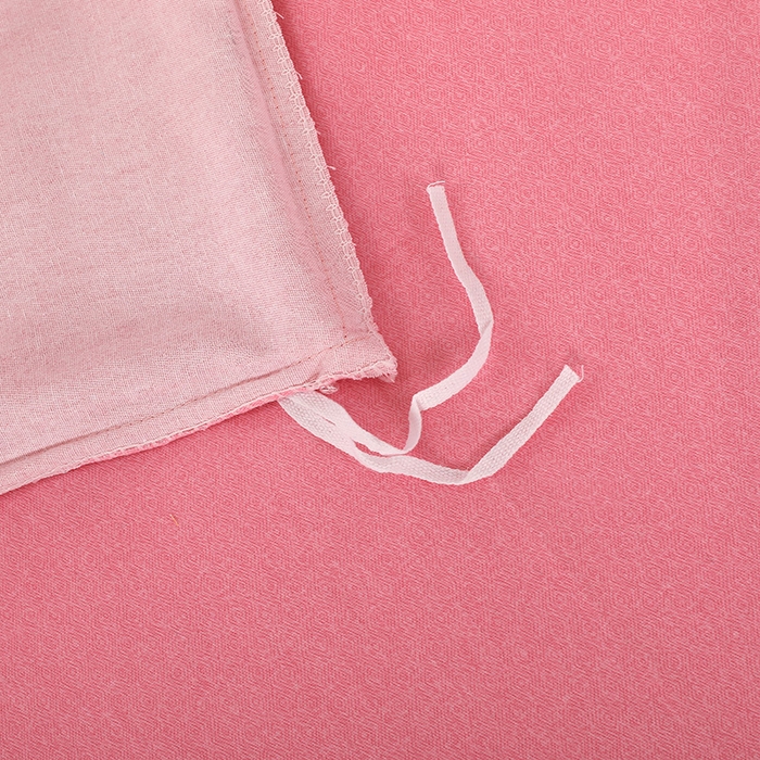 91家纺网 家纺一手货源 找家纺 浩情国际婚庆供货中心 2026新款秋冬60S高端全棉刺绣磨毛系列 翩翩蝶影-公主粉