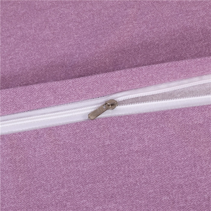 91家纺网 家纺一手货源 找家纺 浩情国际婚庆供货中心 2026新款秋冬60S高端全棉刺绣磨毛系列 花开满庭-紫豆沙