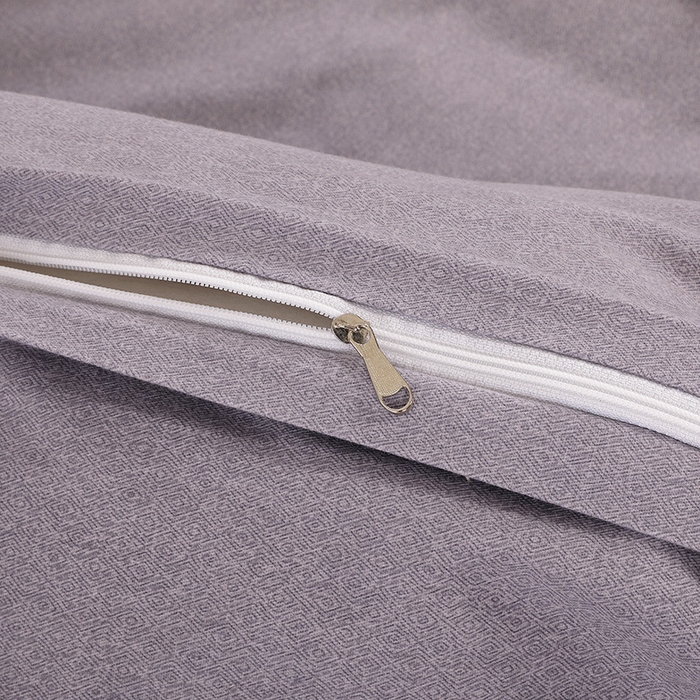 91家纺网 家纺一手货源 找家纺 浩情国际婚庆供货中心 2026新款秋冬60S高端全棉刺绣磨毛系列 翩翩蝶影-高级灰