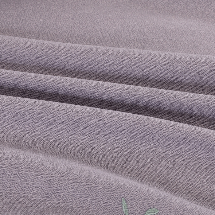 91家纺网 家纺一手货源 找家纺 浩情国际婚庆供货中心 2026新款秋冬60S高端全棉刺绣磨毛系列 翩翩蝶影-高级灰