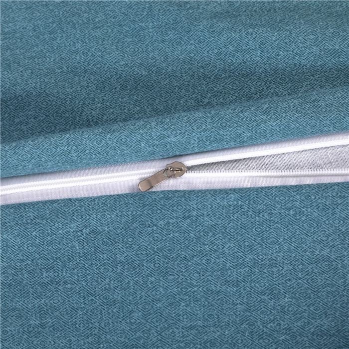 91家纺网 家纺一手货源 找家纺 浩情国际婚庆供货中心 2026新款秋冬60S高端全棉刺绣磨毛系列 北欧风情-蓝灰