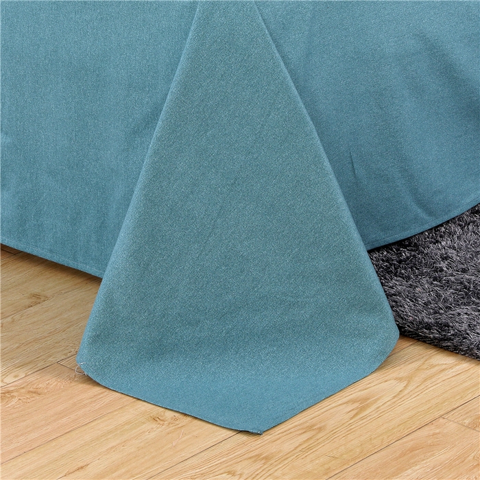 91家纺网 家纺一手货源 找家纺 浩情国际婚庆供货中心 2026新款秋冬60S高端全棉刺绣磨毛系列 斯威特-蓝灰