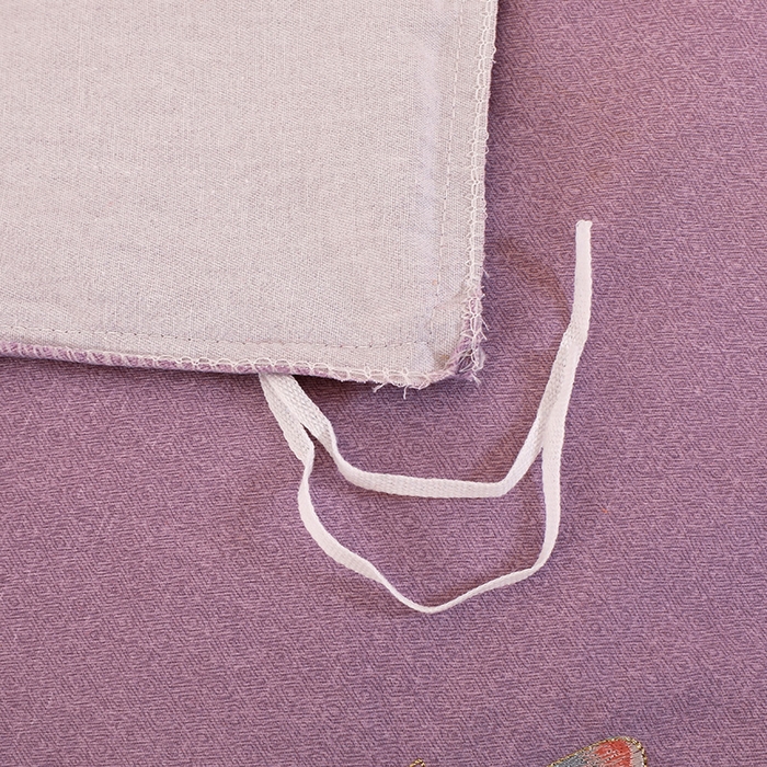 91家纺网 家纺一手货源 找家纺 浩情国际婚庆供货中心 2026新款秋冬60S高端全棉刺绣磨毛系列 翩翩蝶影-浪漫紫