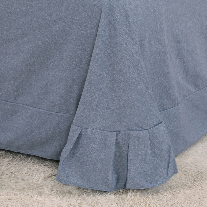 91家纺网 家纺一手货源 找家纺 浩情国际婚庆供货中心 2026新款秋冬60S高端全棉刺绣磨毛系列 翩翩蝶影-银灰