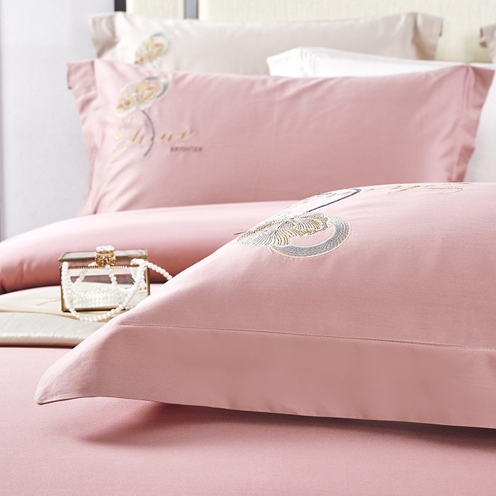 91家纺网 家纺一手货源 找家纺 （总）浩情国际婚庆供货中心 2026新品- 秋冬高支密全棉长绒棉磨毛高端刺绣系列四件套