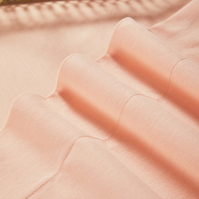 91家纺网 家纺一手货源 找家纺 浩情国际婚庆供货中心 2026新品- 秋冬高支密全棉长绒棉磨毛高端刺绣系列四件套 山水情-粉玉