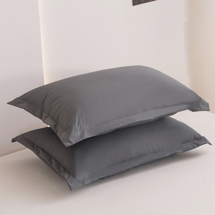 91家纺网 家纺一手货源 找家纺 茗婷家纺 2026新款供跨境外贸纯色印花防水床笠 深灰