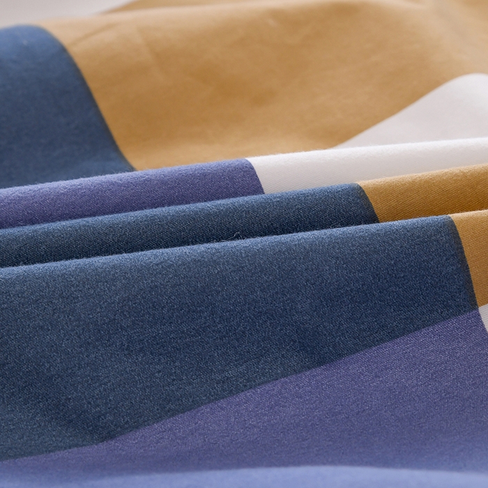 91家纺网 家纺一手货源 找家纺 茗婷家纺 2025新款供跨境外贸纯色印花防水床笠 简单爱