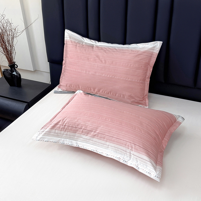 91家纺网 家纺一手货源 找家纺 茗婷家纺 2025新款供跨境外贸纯色印花防水床笠 条纹