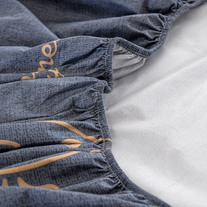 91家纺网 家纺一手货源 找家纺 茗婷家纺 2025新款供跨境外贸纯色印花防水床笠 小鲸鱼