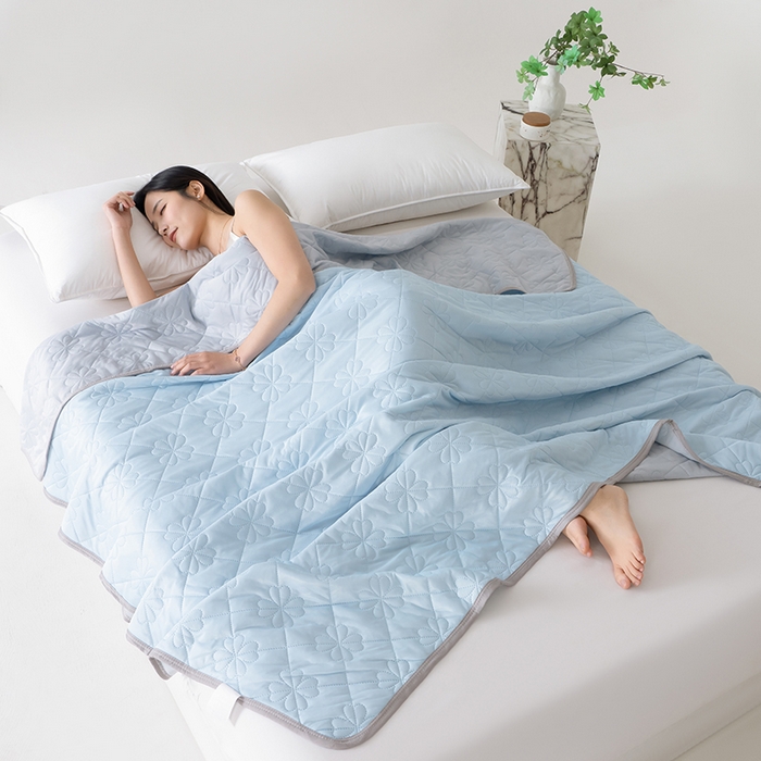 91家纺网 家纺一手货源 找家纺 （总）伊梵居 2026新款简约凉感丝夏被夏凉被空调被