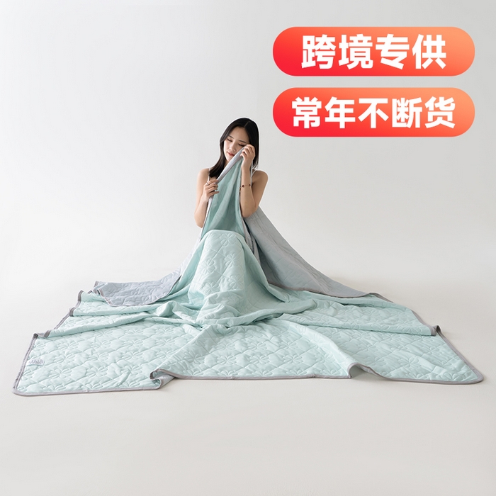 91家纺网 家纺一手货源 找家纺 （总）伊梵居 2026新款简约凉感丝夏被夏凉被空调被
