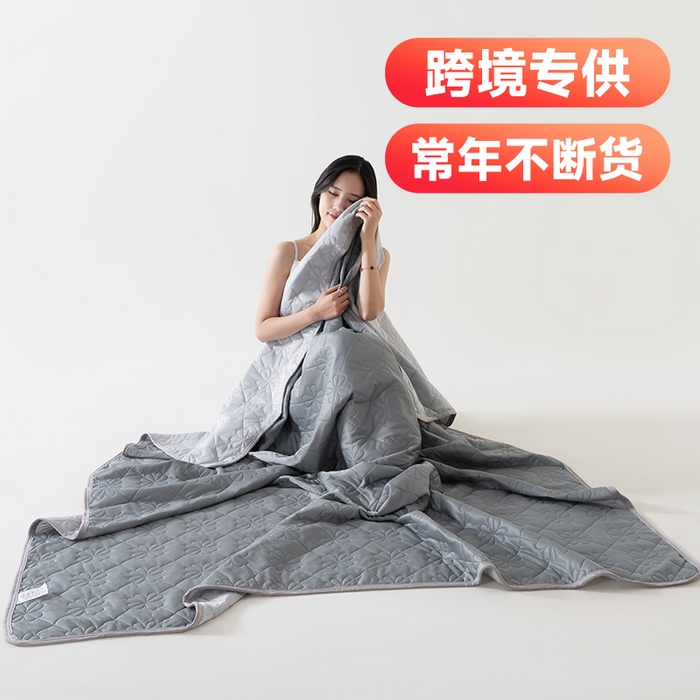 91家纺网 家纺一手货源 找家纺 （总）伊梵居 2026新款简约凉感丝夏被夏凉被空调被