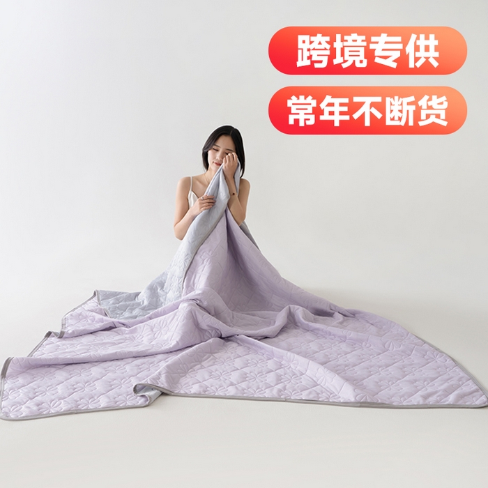 91家纺网 家纺一手货源 找家纺 （总）伊梵居 2026新款简约凉感丝夏被夏凉被空调被