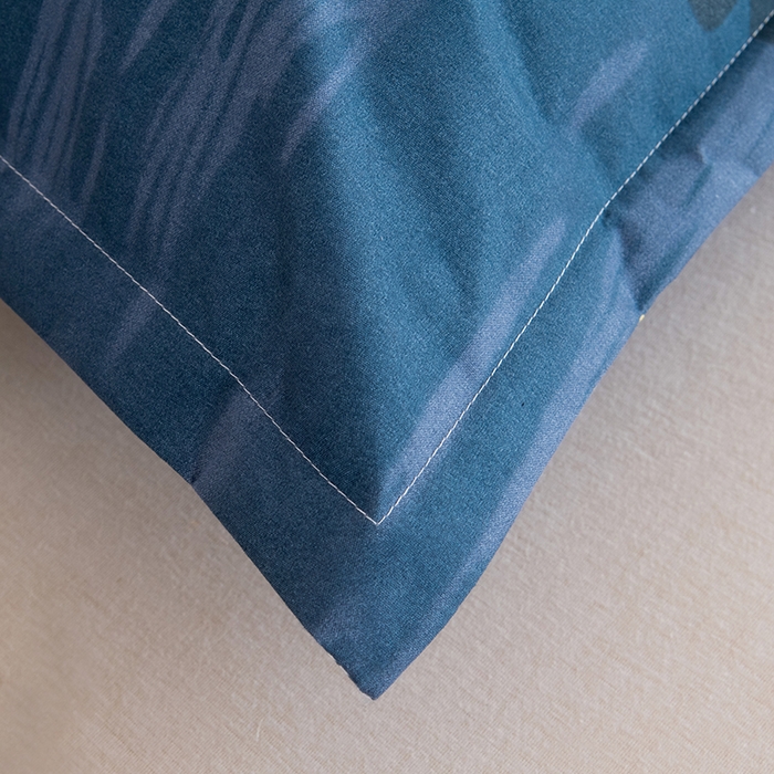 91家纺网 家纺一手货源 找家纺 茗婷家纺 2025新款供跨境外贸纯色印花防水床笠 月影麋鹿