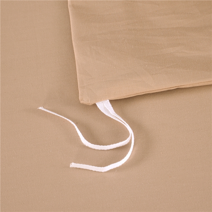 91家纺网 家纺一手货源 找家纺 浩情国际婚庆供货中心 2026新款新中式风100支全棉高端刺绣四件套 花间细雨-卡其杏