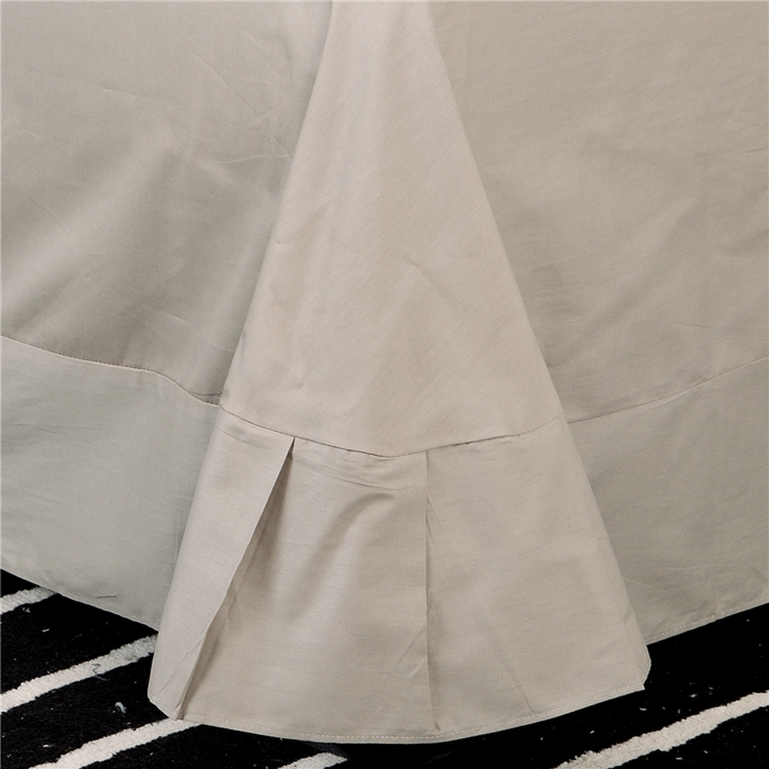 91家纺网 家纺一手货源 找家纺 浩情国际婚庆供货中心 2026新款新中式风100支全棉高端刺绣四件套 花间细雨-优雅灰