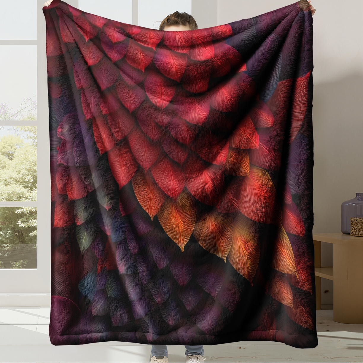 91家纺网 家纺一手货源 找家纺 （总）合纵跨境工厂 2025新款一件定制pod模式jit跨境200G牛奶绒毛毯一件代发temu希音集