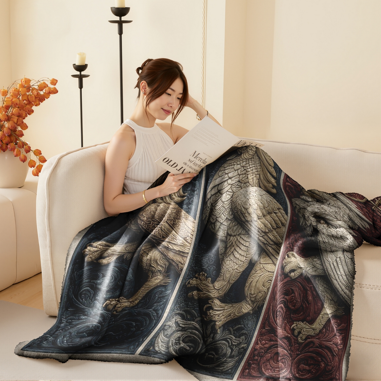 91家纺网 家纺一手货源 找家纺 （总）合纵跨境工厂 2025新款一件定制pod模式jit跨境200G牛奶绒毛毯一件代发temu希音集