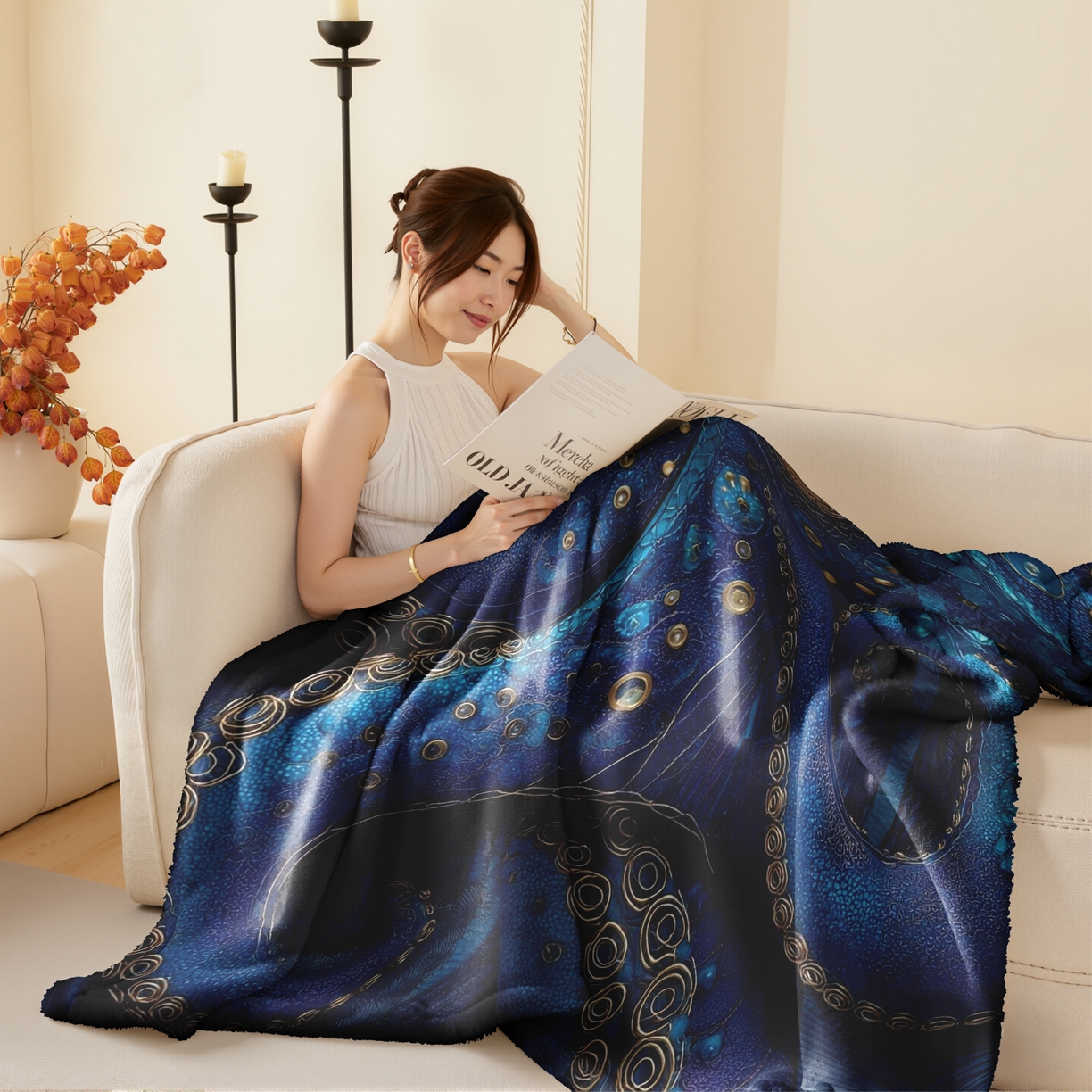 91家纺网 家纺一手货源 找家纺 （总）合纵跨境工厂 2025新款一件定制pod模式jit跨境200G牛奶绒毛毯一件代发temu希音集