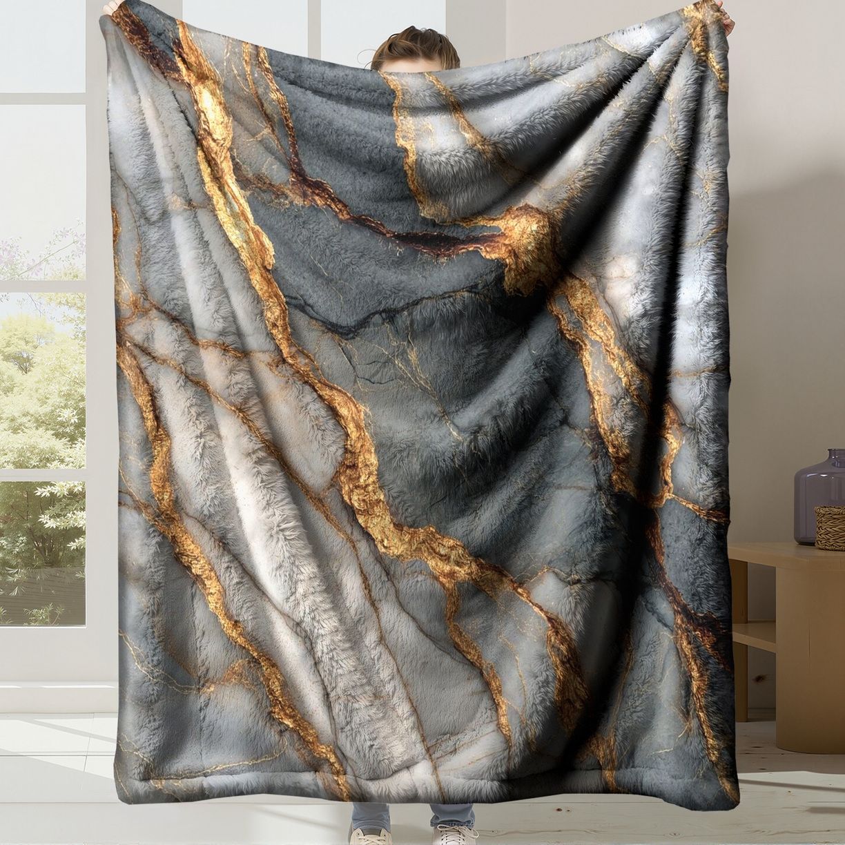 91家纺网 家纺一手货源 找家纺 合纵跨境工厂 2025新款一件定制pod模式jit跨境200G牛奶绒毛毯一件代发temu希音集 015923316