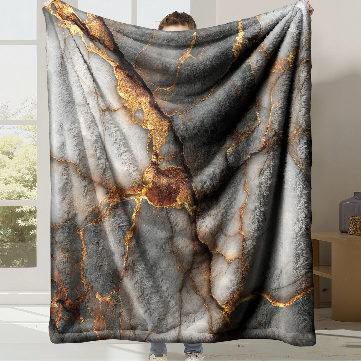 91家纺网 家纺一手货源 找家纺 合纵跨境工厂 2025新款一件定制pod模式jit跨境200G牛奶绒毛毯一件代发temu希音集 015923317