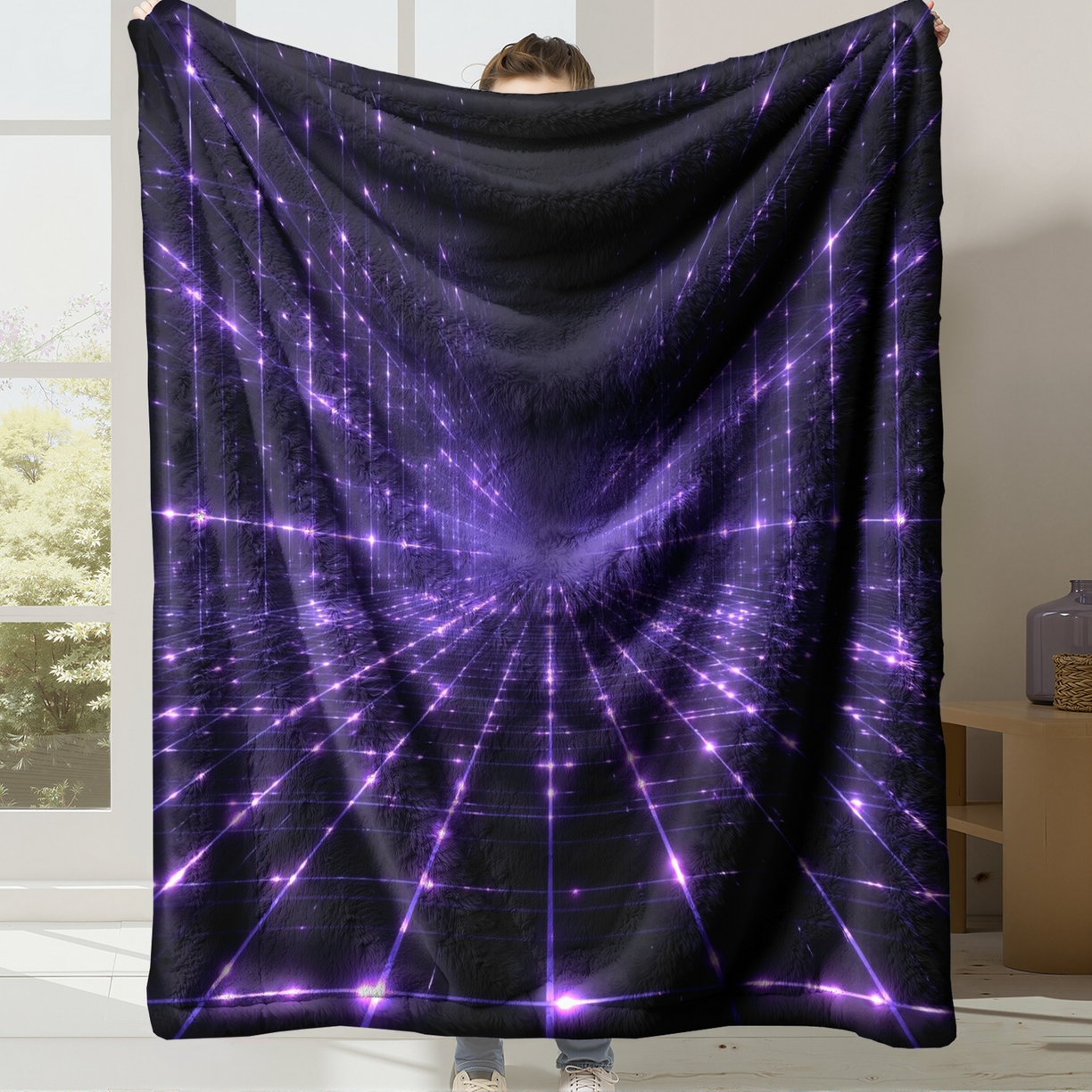 91家纺网 家纺一手货源 找家纺 合纵跨境工厂 2025新款一件定制pod模式jit跨境200G牛奶绒毛毯一件代发temu希音集 015923326