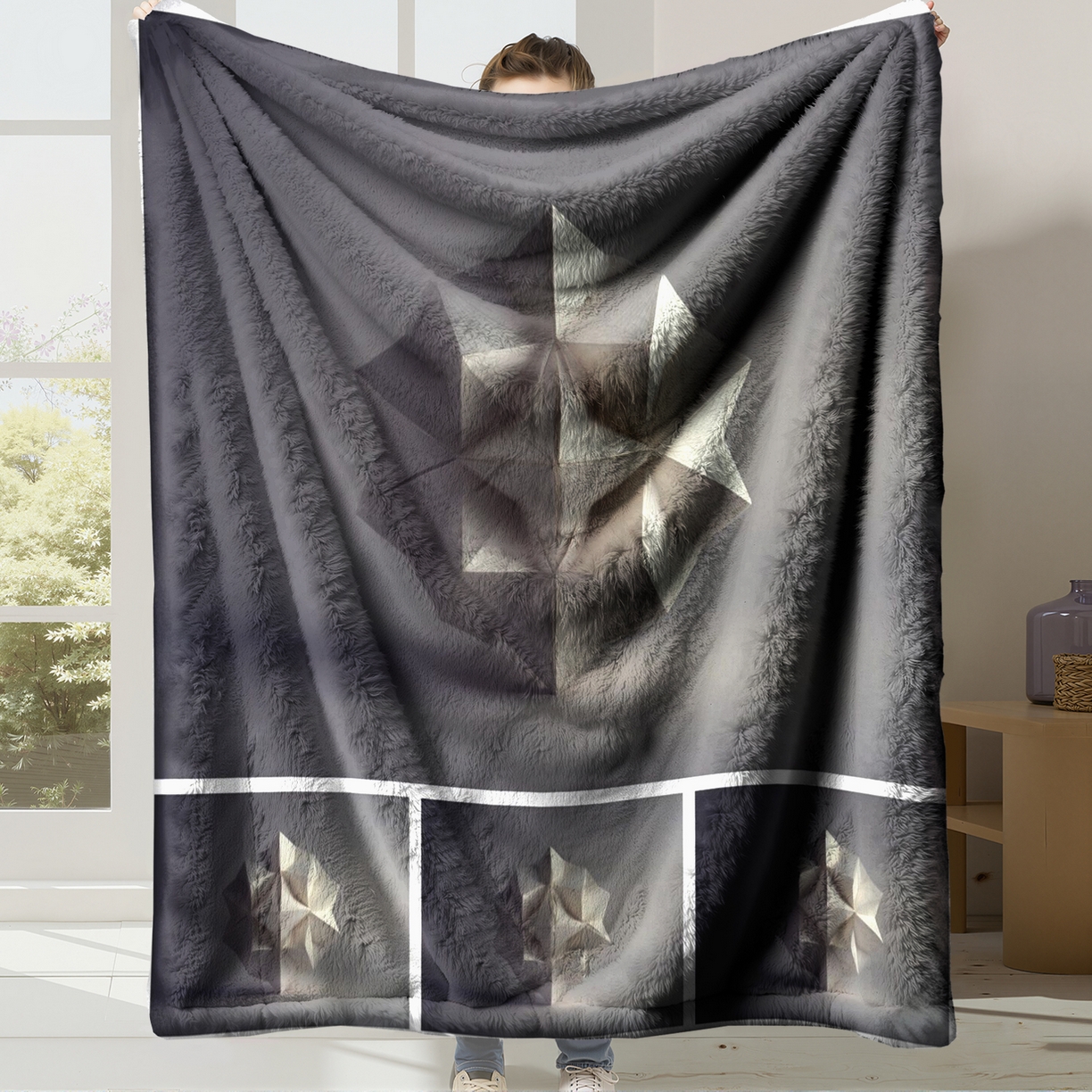 91家纺网 家纺一手货源 找家纺 合纵跨境工厂 2025新款一件定制pod模式jit跨境200G牛奶绒毛毯一件代发temu希音集 015923331