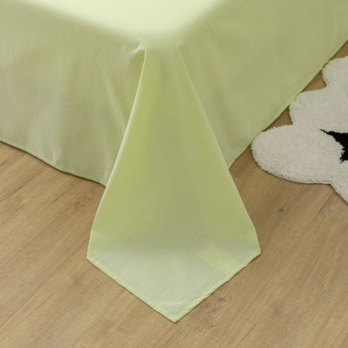 91家纺网 家纺一手货源 找家纺 （总）咏绒家纺工厂店 2025新款全棉纯棉水洗棉双拼款四件套学生三件套