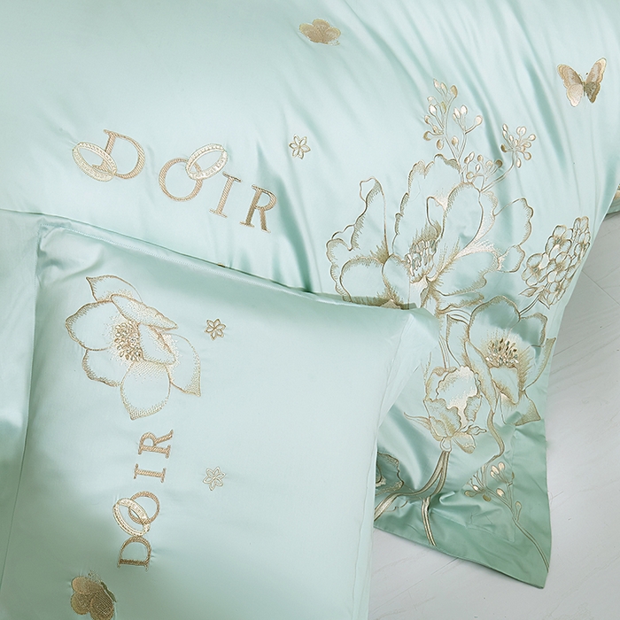 91家纺网 家纺一手货源 找家纺 （总）浩情国际婚庆供货中心 2026新款180支长绒棉重工刺绣四件套