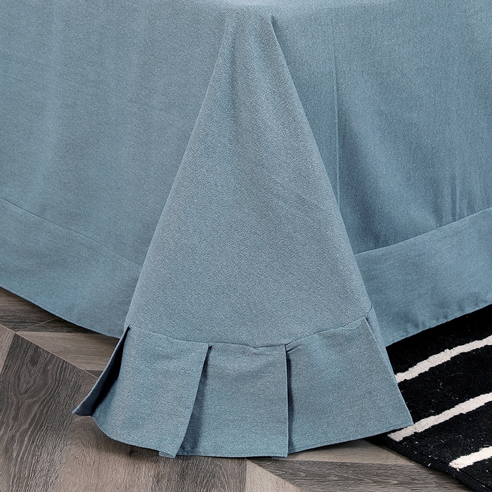 91家纺网 家纺一手货源 找家纺 浩情国际婚庆供货中心 2026四季新品120S全棉斜纹加厚磨毛高端刺绣四件套 维也纳-富贵银