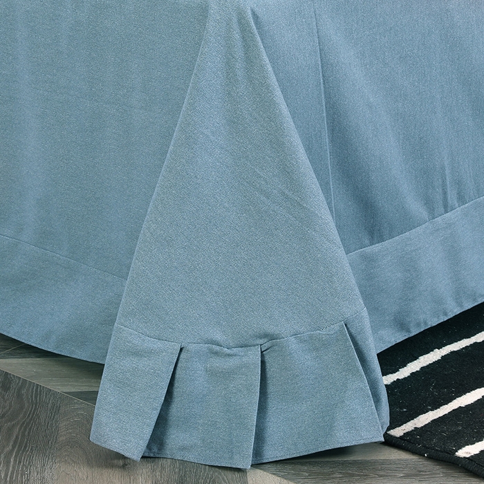 91家纺网 家纺一手货源 找家纺 浩情国际婚庆供货中心 2026四季新品120S全棉斜纹加厚磨毛高端刺绣四件套 浪漫樱花-富贵银