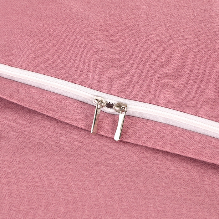 91家纺网 家纺一手货源 找家纺 浩情国际婚庆供货中心 2026四季新品120S全棉斜纹加厚磨毛高端刺绣四件套 浪漫樱花-豆沙