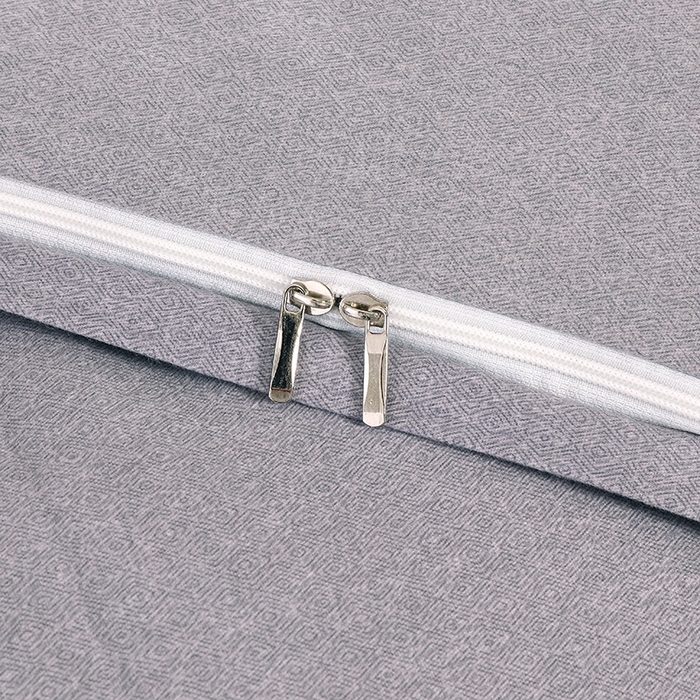 91家纺网 家纺一手货源 找家纺 浩情国际婚庆供货中心 2026四季新品120S全棉斜纹加厚磨毛高端刺绣四件套 浪漫樱花-高级灰