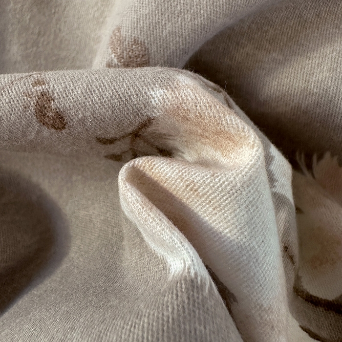 91家纺网 家纺一手货源 找家纺 曲之慕 2026新款全棉纯棉加厚喷气磨毛印花四件套 暖漾