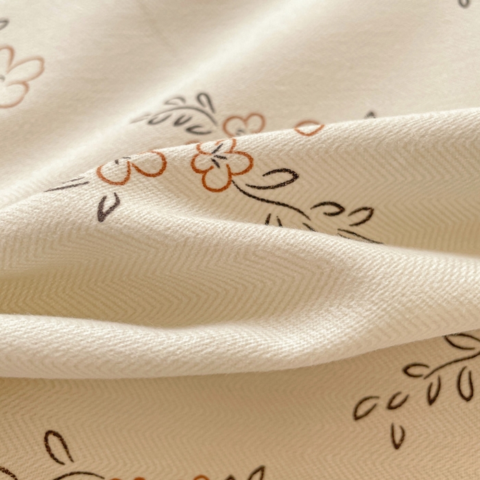 91家纺网 家纺一手货源 找家纺 曲之慕 2026新款全棉纯棉加厚喷气磨毛印花四件套 云梦泽