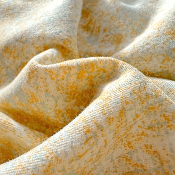 91家纺网 家纺一手货源 找家纺 曲之慕 2026新款全棉纯棉加厚喷气磨毛印花四件套 柔晖