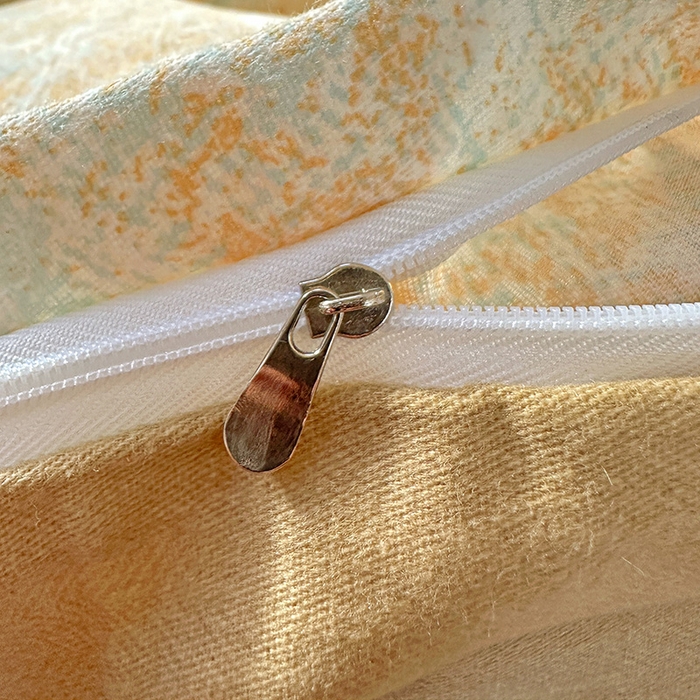 91家纺网 家纺一手货源 找家纺 曲之慕 2026新款全棉纯棉加厚喷气磨毛印花四件套 柔晖