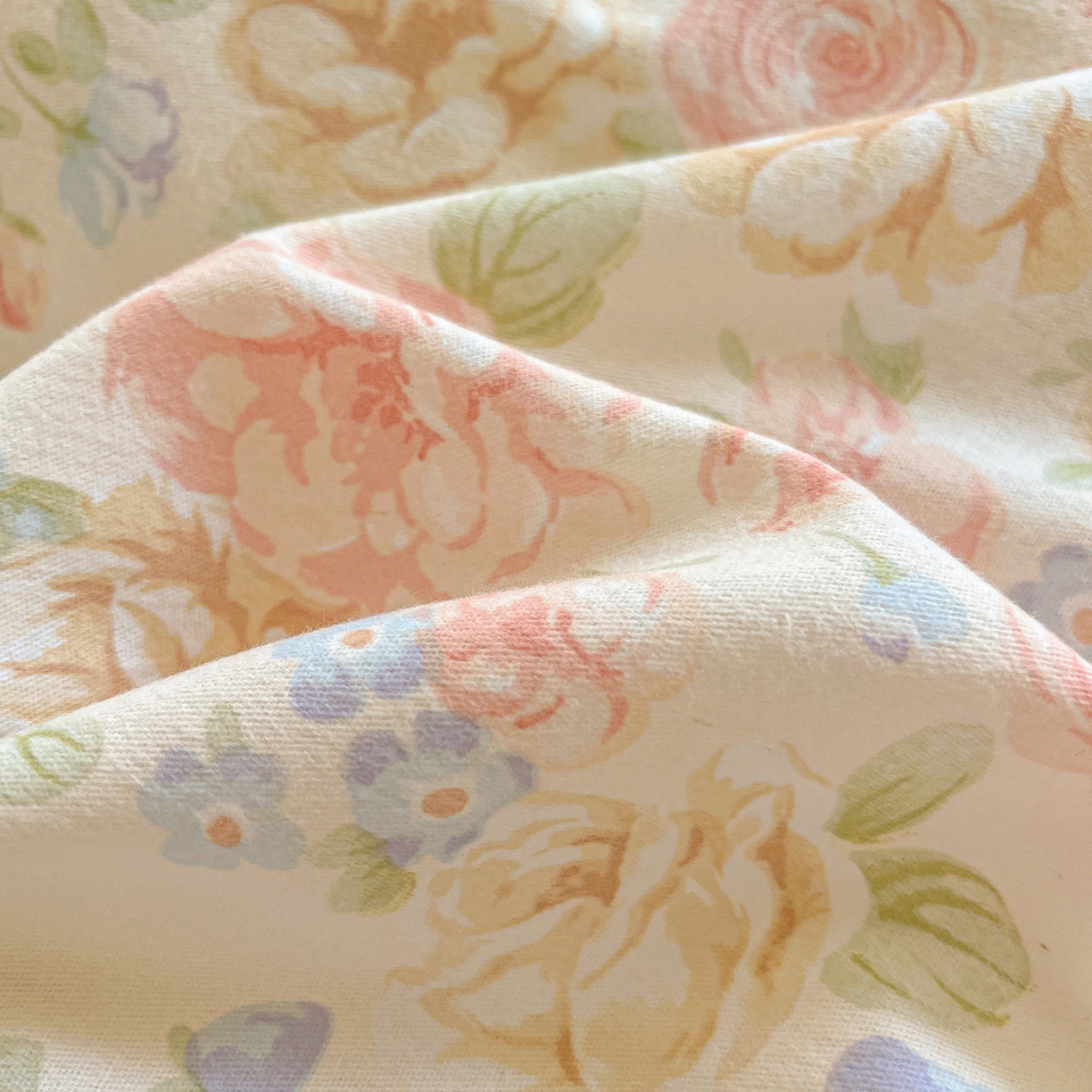 91家纺网 家纺一手货源 找家纺 曲之慕 2026新款全棉纯棉加厚喷气磨毛印花四件套 幽梦玉