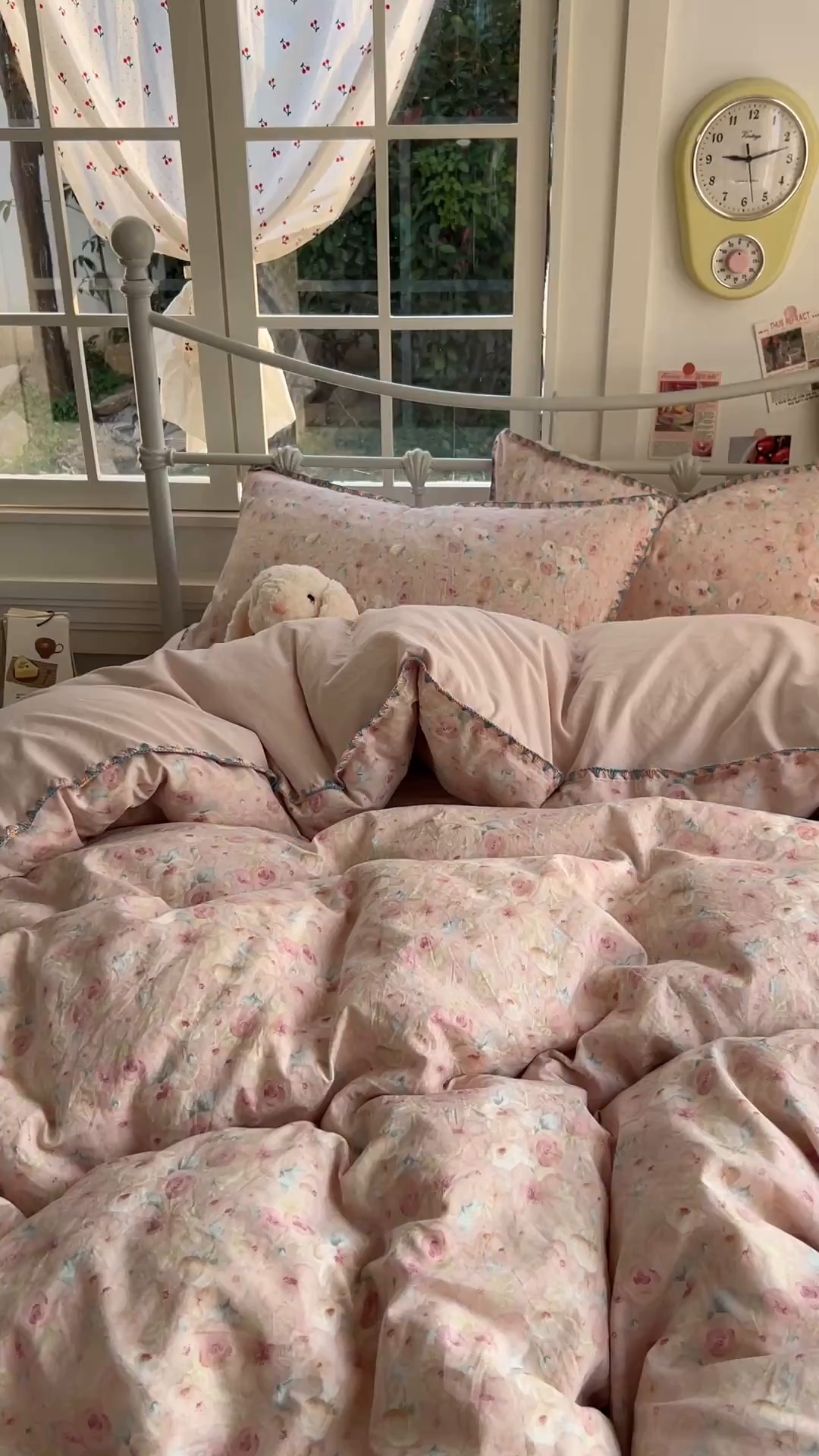 91家纺网 家纺一手货源 找家纺 冕悠家纺 2026新款超柔软卡通七彩贝壳边水洗棉四件套 提供买家秀 七彩- 留香
