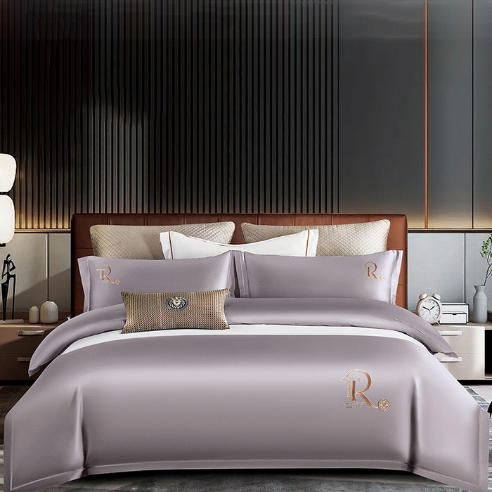 （总）浩情国际婚庆供货中心 2026新款160支长绒棉刺绣简约四件套--北慕系列