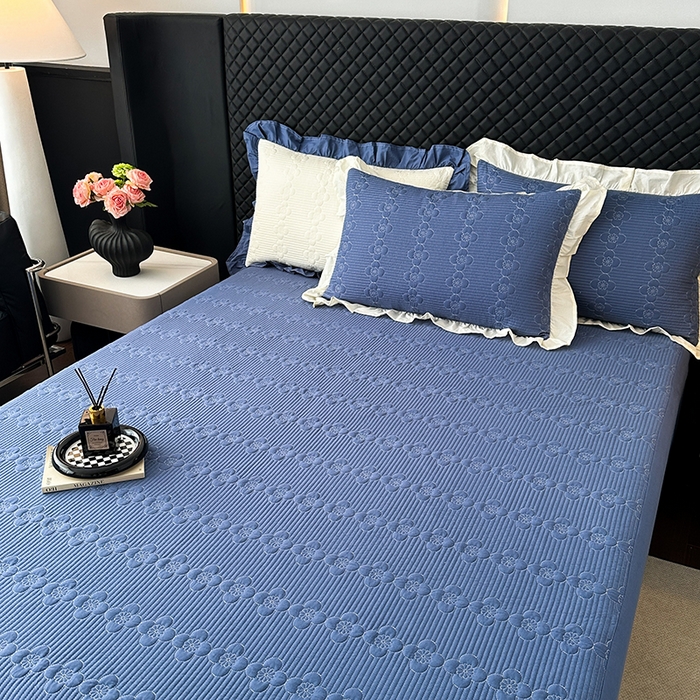 91家纺网 家纺一手货源 找家纺 （总）紫碧螺家纺 2025新款全棉高精水洗棉床盖床笠系列