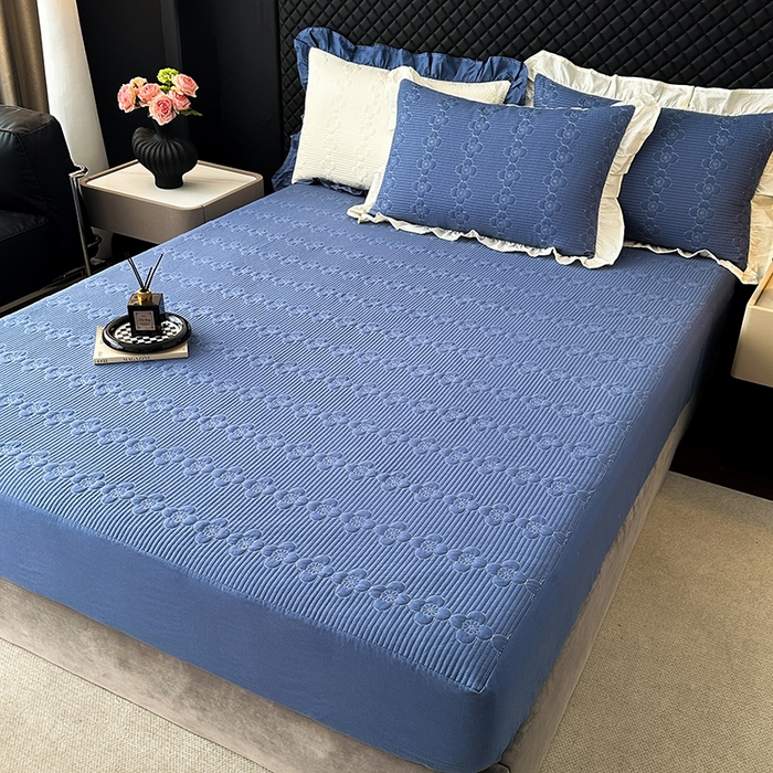 91家纺网 家纺一手货源 找家纺 （总）紫碧螺家纺 2025新款全棉高精水洗棉床盖床笠系列