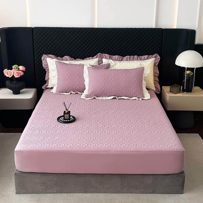 91家纺网 家纺一手货源 找家纺 （总）紫碧螺家纺 2025新款全棉高精水洗棉床盖床笠系列