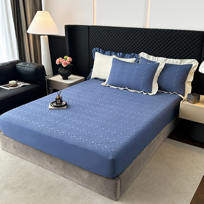 91家纺网 家纺一手货源 找家纺 （总）紫碧螺家纺 2025新款全棉高精水洗棉床盖床笠系列