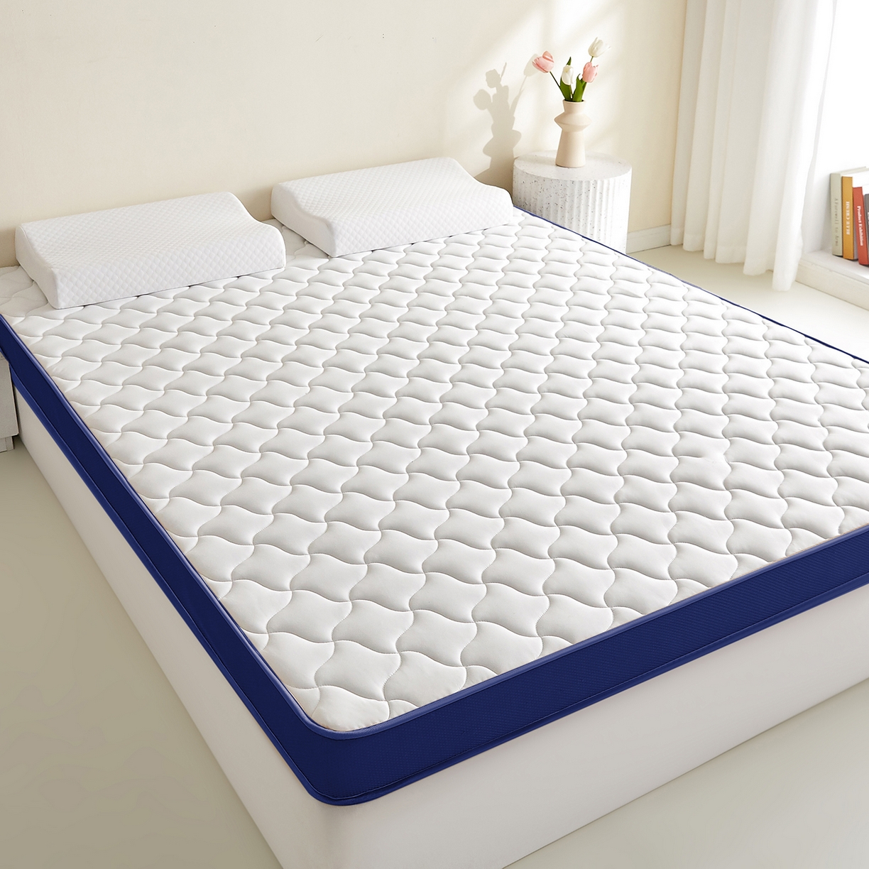 91家纺网 家纺一手货源 找家纺 （总）芊梵床垫 2026新款乳胶记忆海绵床垫