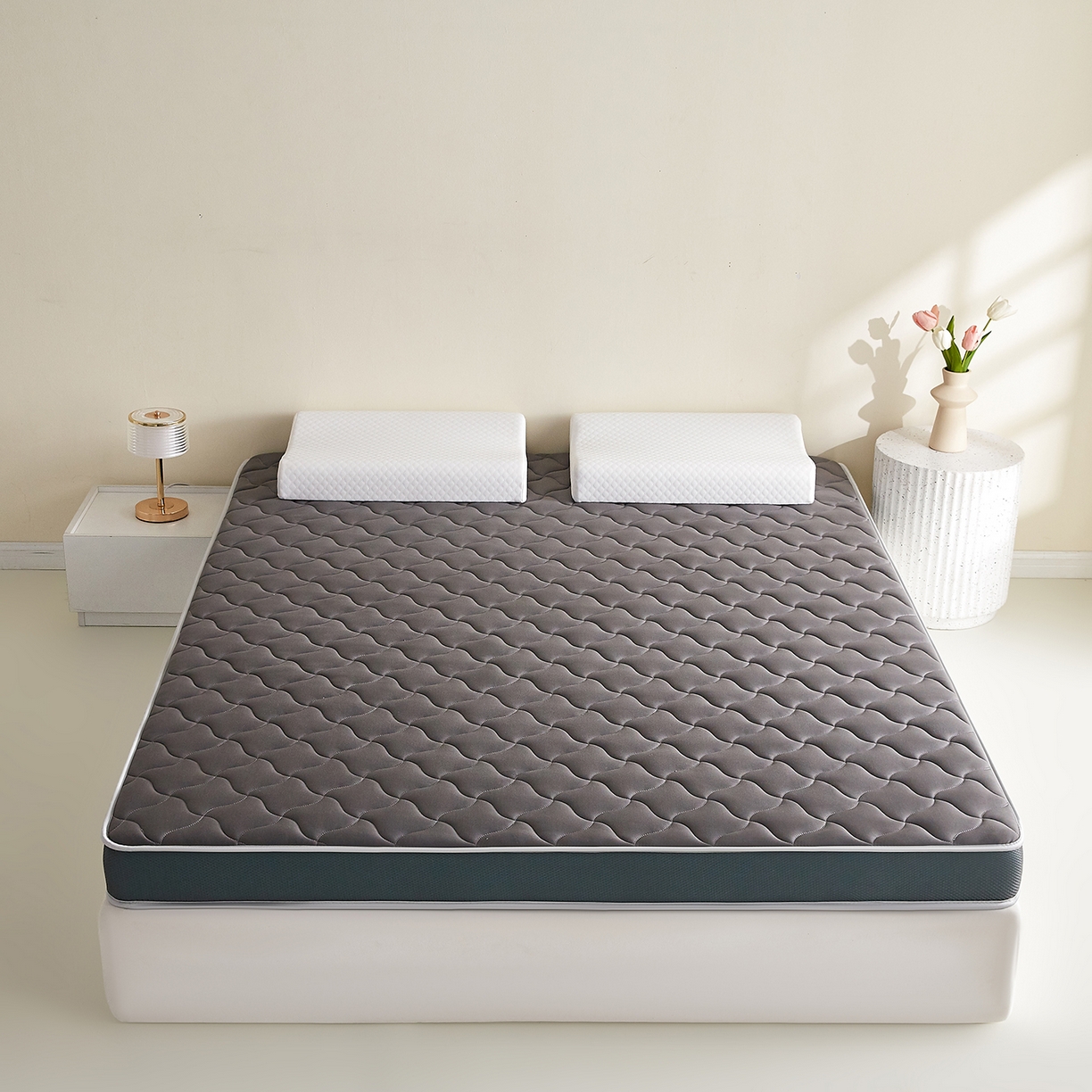 91家纺网 家纺一手货源 找家纺 （总）芊梵床垫 2026新款乳胶记忆海绵床垫