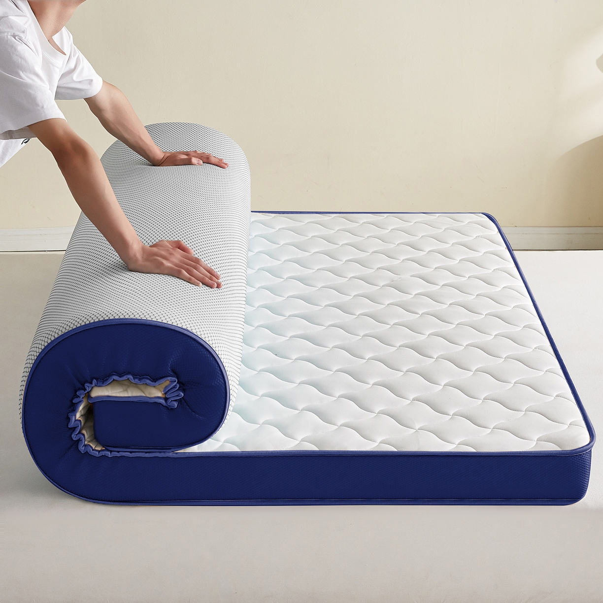 91家纺网 家纺一手货源 找家纺 （总）芊梵床垫 2026新款乳胶记忆海绵床垫