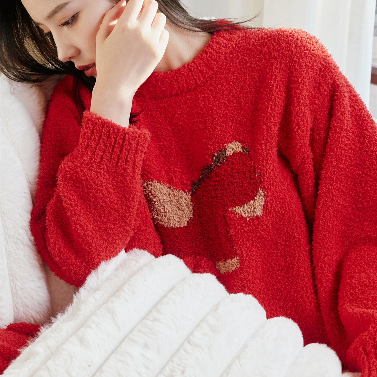 91家纺网 家纺一手货源 找家纺 （总）暖绵绵家纺 2025新款小飞马软糯家居服-米洛特（零售价不得低于173元）